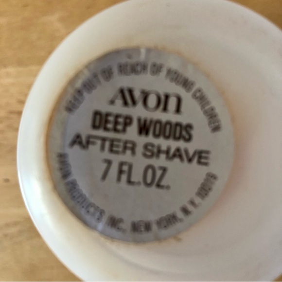 Collectable Avon Iron Horse Shaving Mug & Deep Woods Aftershave Locomotive 1974 - Picture 7 of 7